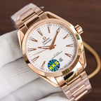SEAMASTER AQUA TERRA 41MM ROSE GOLD CASE STEEL