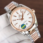 SEAMASTER AQUA TERRA 41MM ROSE GOLD CASE STEEL