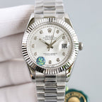 DATEJUST 41 STAINLESS STEEL CASE DIAMOND NUMERALS