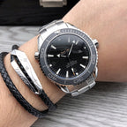 SEAMASTER PROFESSIONAL PLANET OCEAN 600M STEEL CASE BLACK DIAL