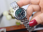DEVILLE LADYMATIC 29MM STEEL BLUE DIAL