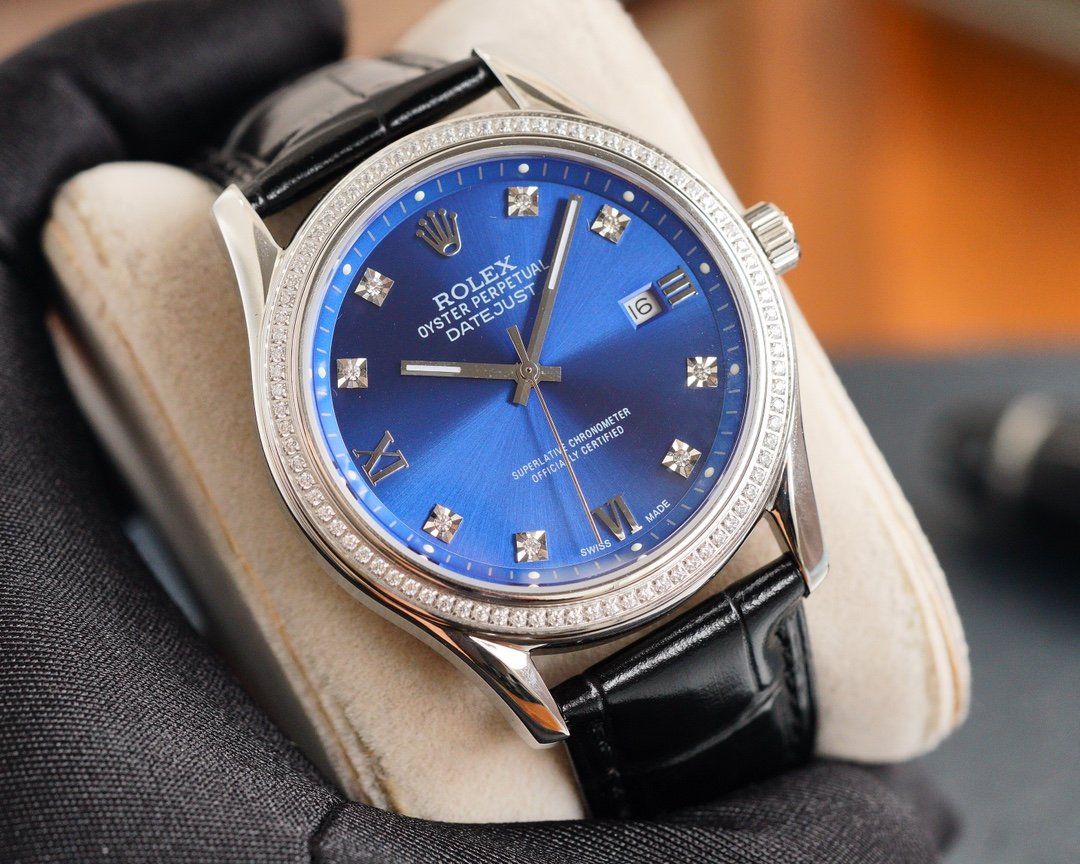 DATEJUST 41MM STEEL CASE DIAMOND NUMERALS
