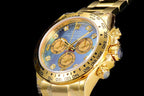 DAYTONA CUSTOM GOLD BLUE MOP DIAL