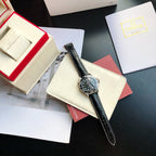 SEAMASTER DIVER 300M CO-AXIAL 42MM 007 BLACK LEATHER