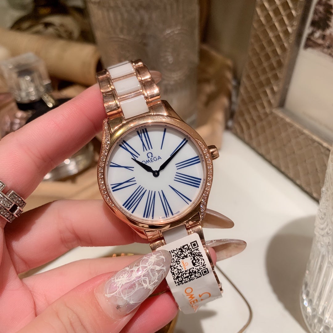 DEVILLE 36MM QUARTZ TWO-TONE MOP DIAL