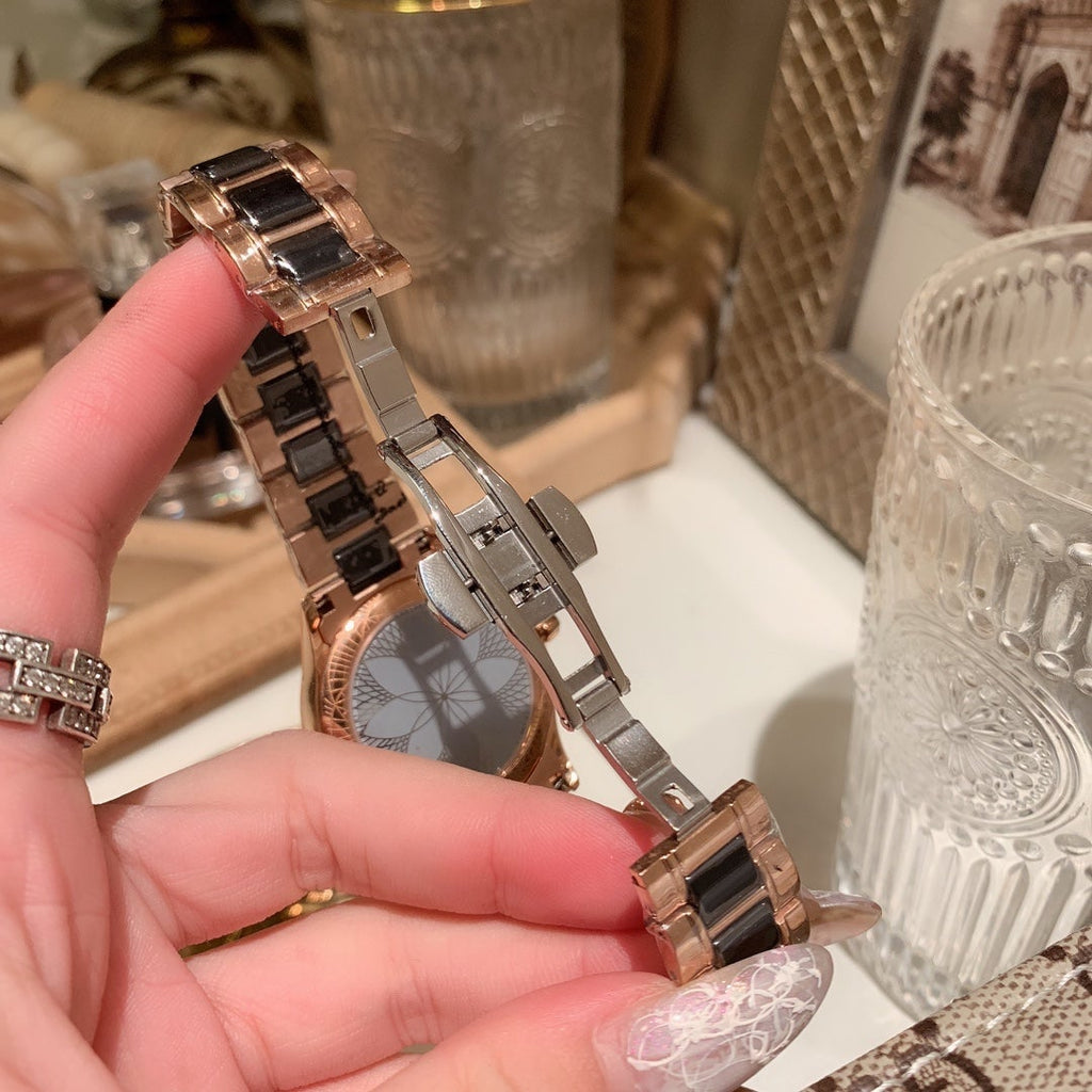 DEVILLE 36MM QUARTZ TWO-TONE