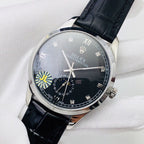 OYSTER PERPETUAL 41 MOONPHASE STEEL CASE BLACK DIAL