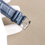 DE VILLE PRESTIGE 39.5 SILVER BLUE DIAL