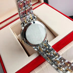 DE VILLE PRESTIGE 39.5 GOLD CASE YELLOW DIAL