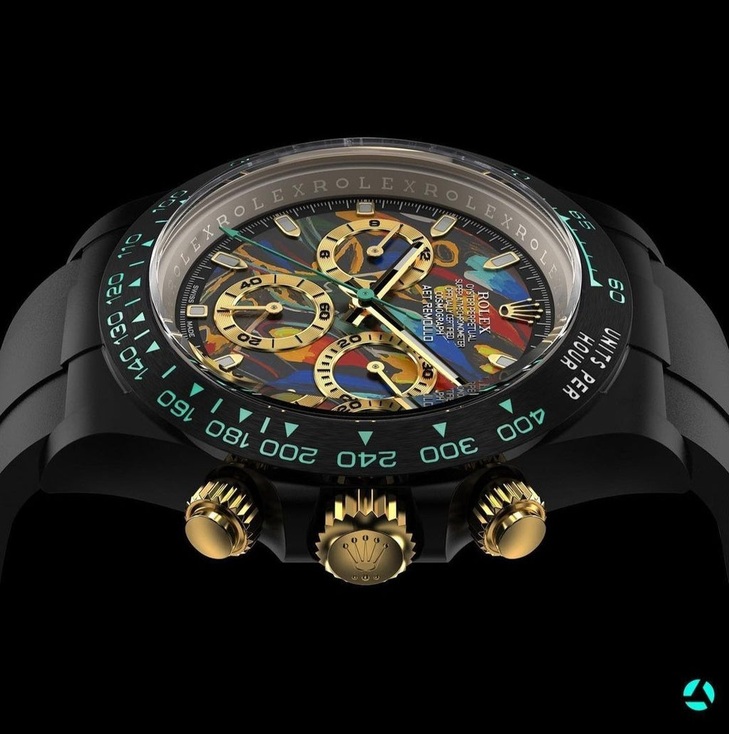 DAYTONA CUSTOM 40MM AET PICASSO BLACK CASE