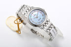 DEVILLE PRESTIGE 27MM STEEL ICE BLUE DIAL