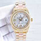 DAY-DATE 41 GOLD CUSTOM ALL DIAMOND