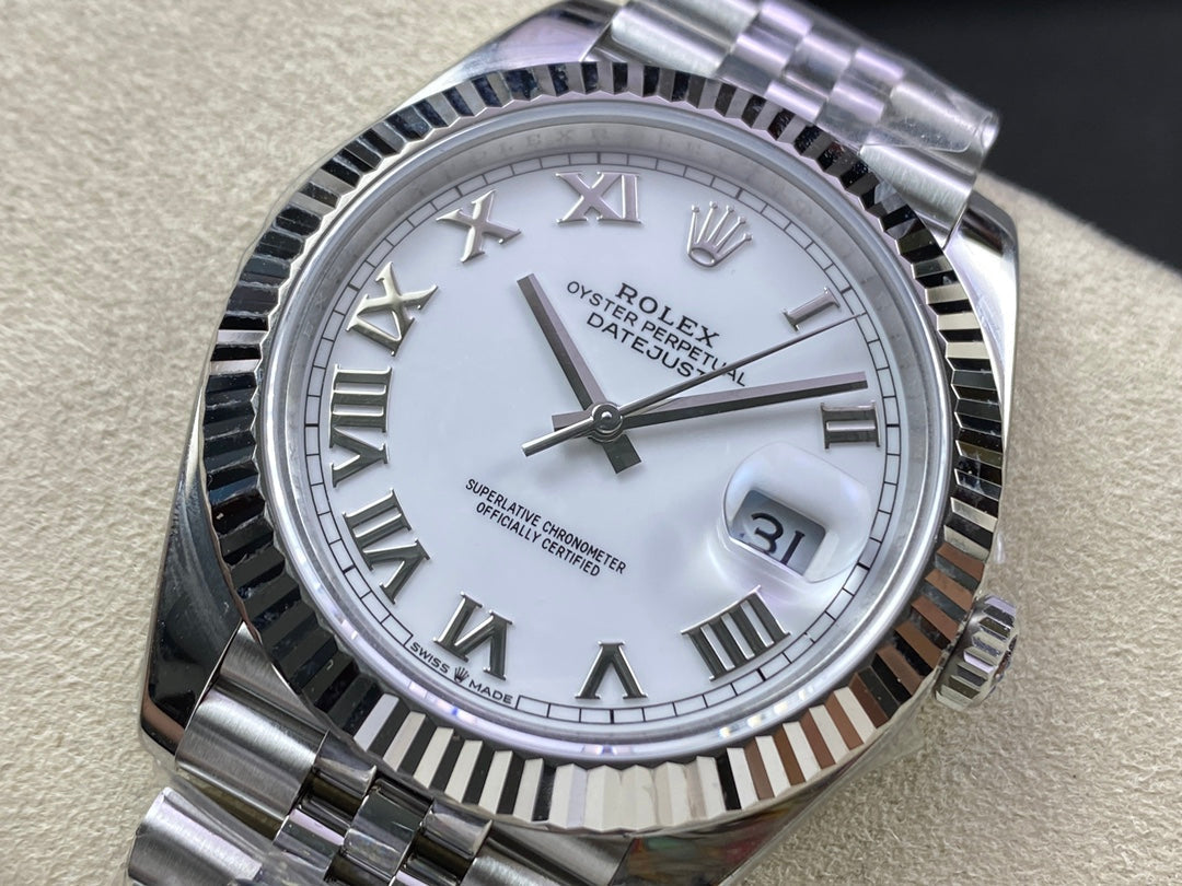 DATEJUST 41 MOP DIAL SILVER CASE