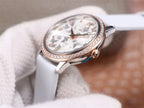 DE VILLE PRESTIGE 32 ROSE GOLD DIAMOND BEZEL WHITE DIAL