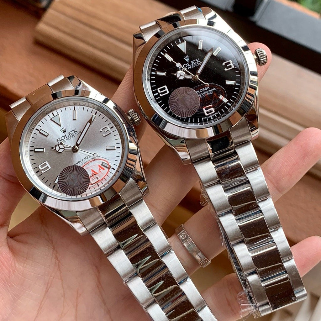 EXPLORER STAINLESS STEEL OYSTER BRACELET
