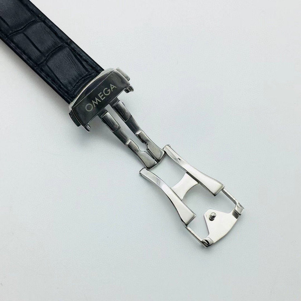 DEVILLE HOUR VISION CO-AXIAL WHITE DIAL LEATHER